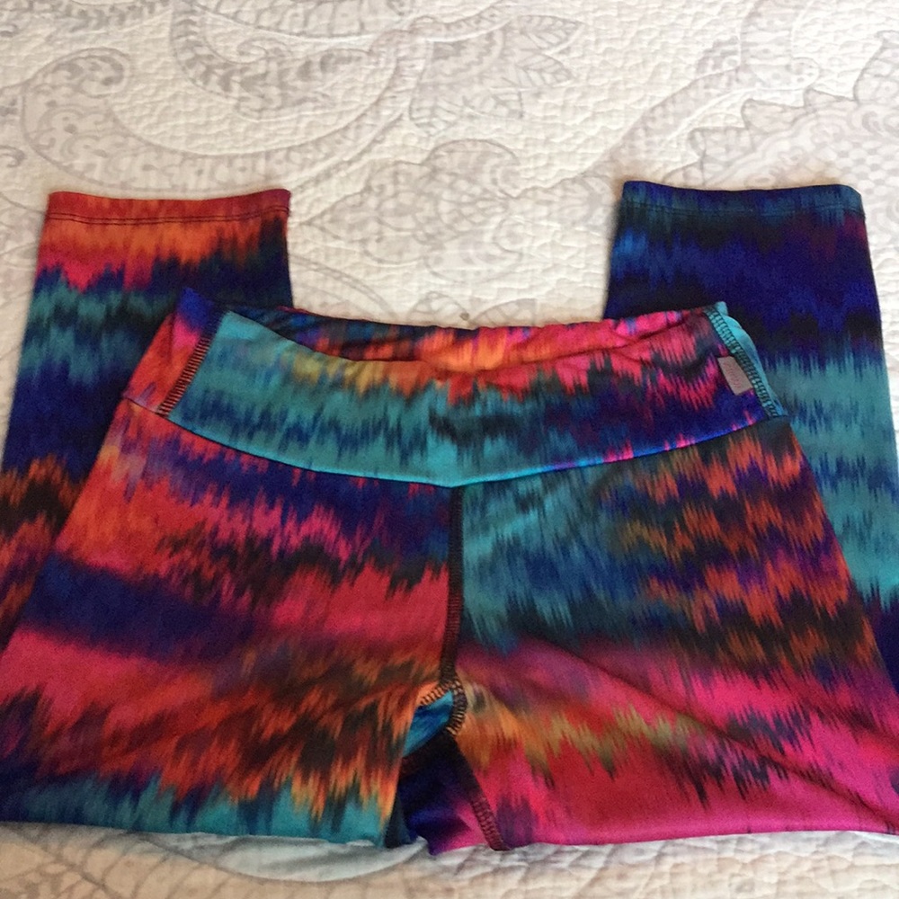 2 pair of KOS Multi-Color leggings.